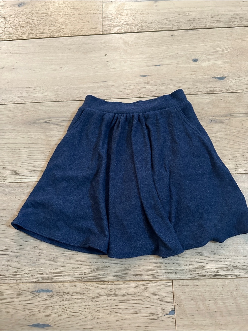 Chaser Navy Girls' Knit Skort